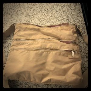 Baggallini peach/nude crossbody bag